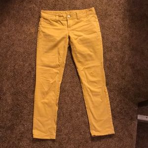 Mustard yellow pants